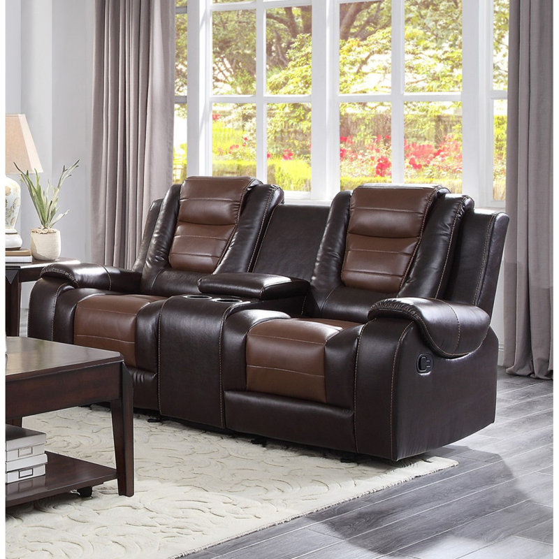 Canapé inclinable Modern Modern Luxury, Brun