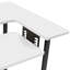 Table de couture pliable 47,75 "x 23,5" avec plateforme pour machine à coudre et roues-87828943-87828944