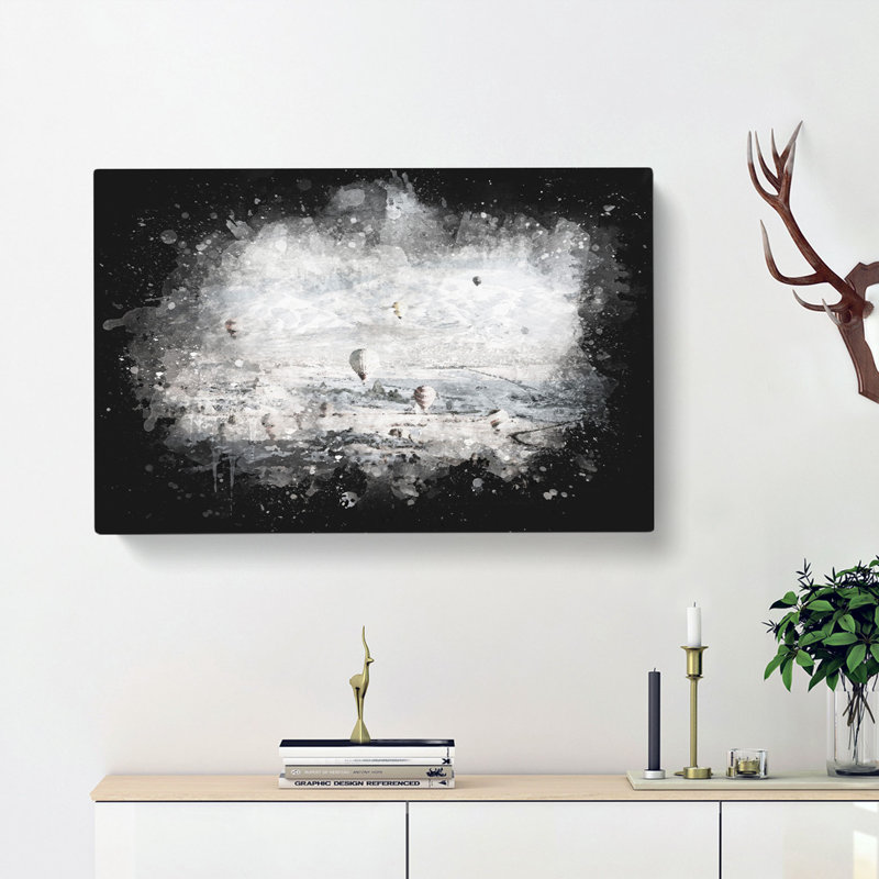 Hot Air Balloons Over Turkey - Wrapped Canvas, 35cm H x 50cm W x 3cm D