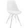 Lohmann 5-Piece Round Dining Set Table With Eiffel Chairs White