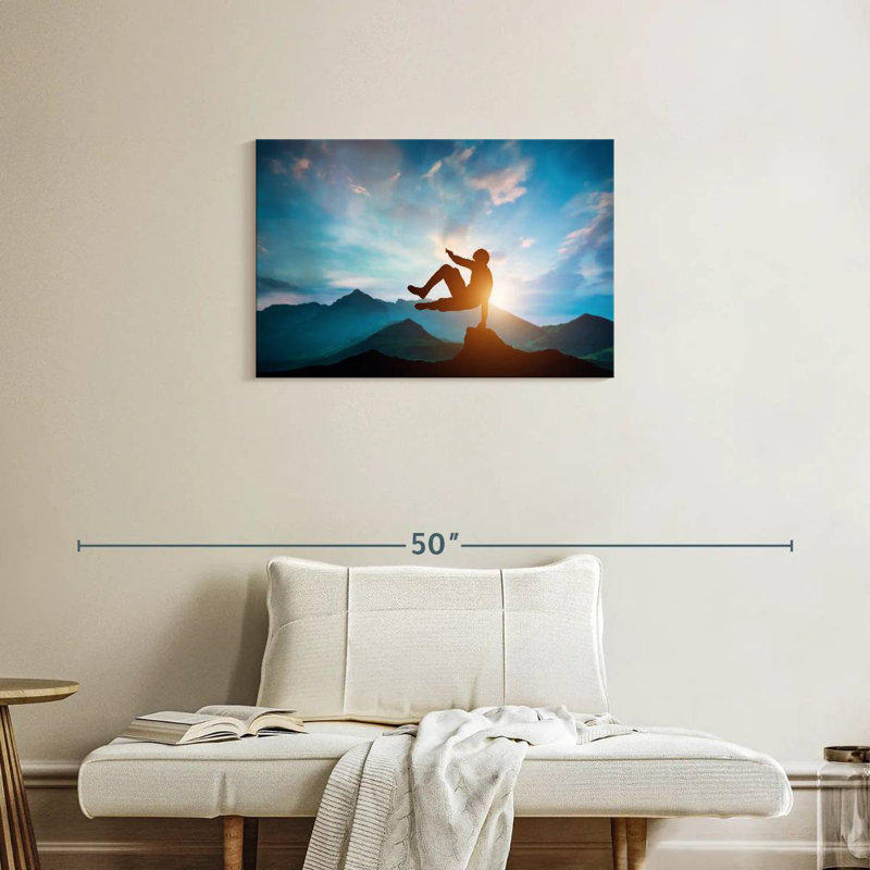 Sireci Rock Leap, 20" H x 30" W