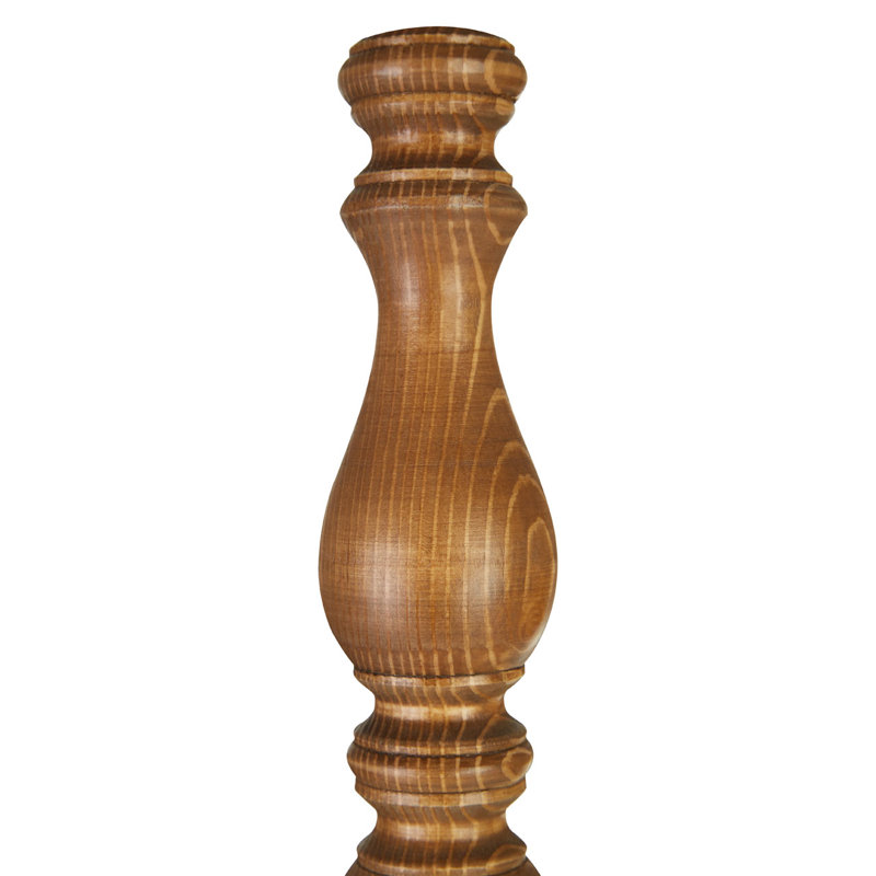 Candle Solid Wood Table Lamp