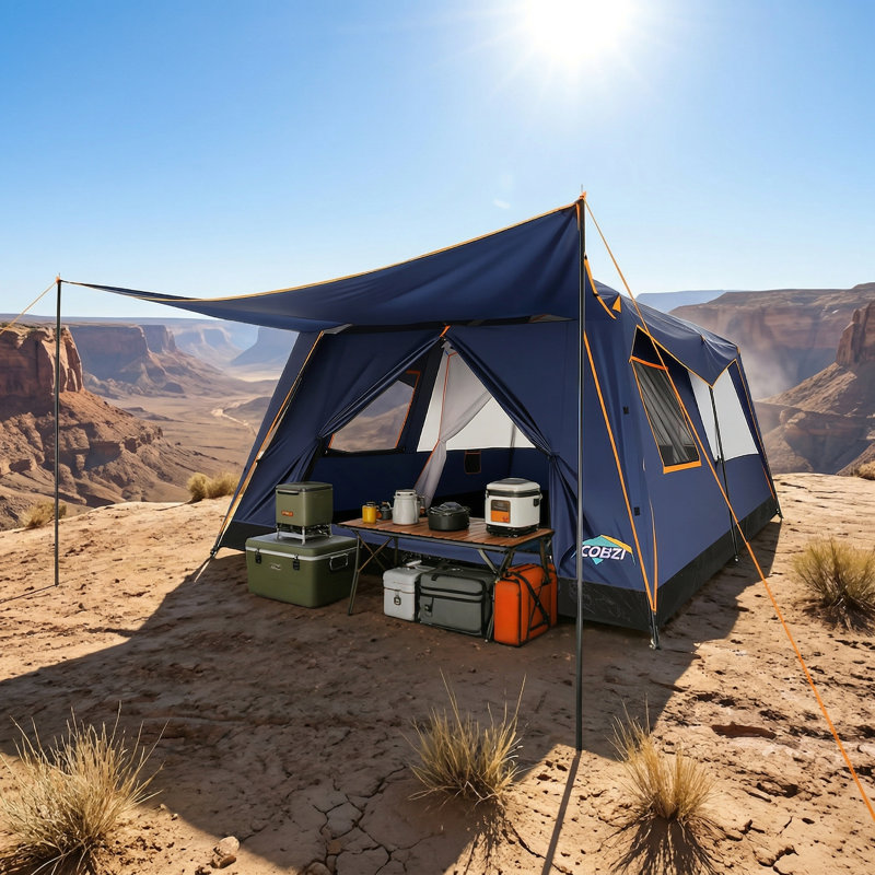 Tente de camping 14 pi x 10 pi, Marine