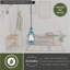 Luminaire suspendu en forme de cloche à 1 lumière Denzel
