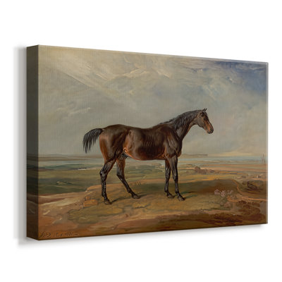 Portrait d'un cheval bai dans un paysage-James Ward-Gallery, toile tendue-c. début du 19e siècle