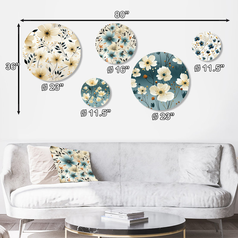 Motif de fleurs minimalistes Penman