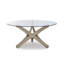 Caribe Round Glass Dining Table-51383233