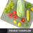 Silicone Dish Drying Mat For Kitchen Counter, Dish Drying Pad For Sink, Refrigerator Or Drawer, Countertop Protection Pad XL - 23''×17''- Desert Sage