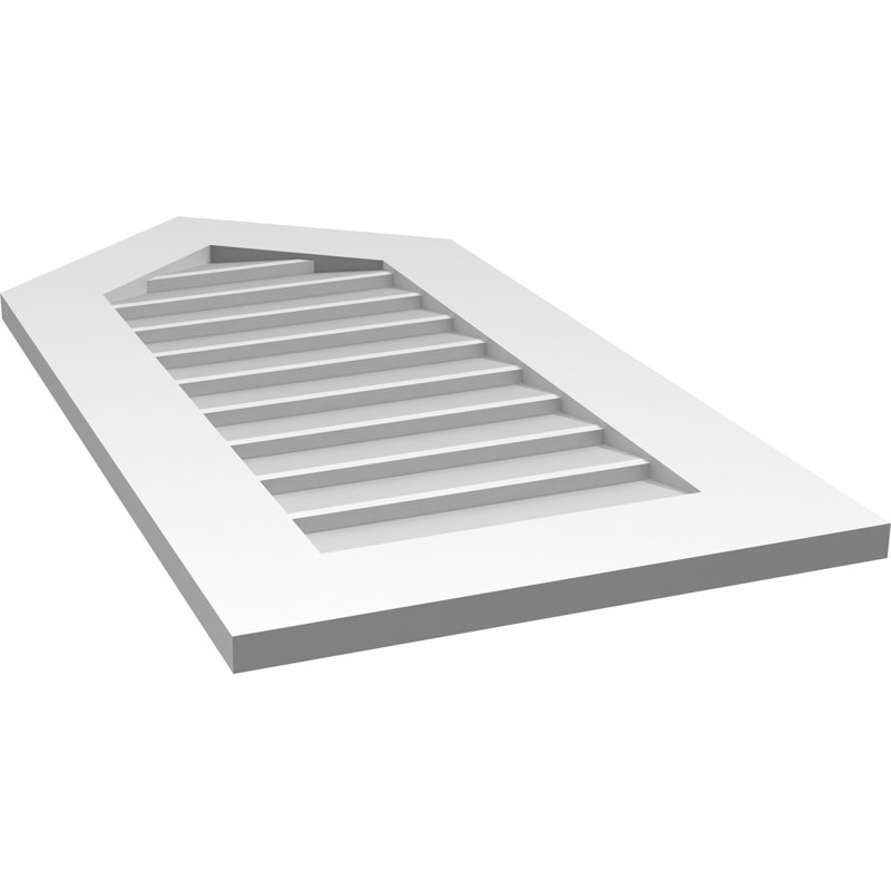 Ventilateur à pignon en uréthane non-fonctionnel Signature, H 36 po x l 18 po x P 1 po
