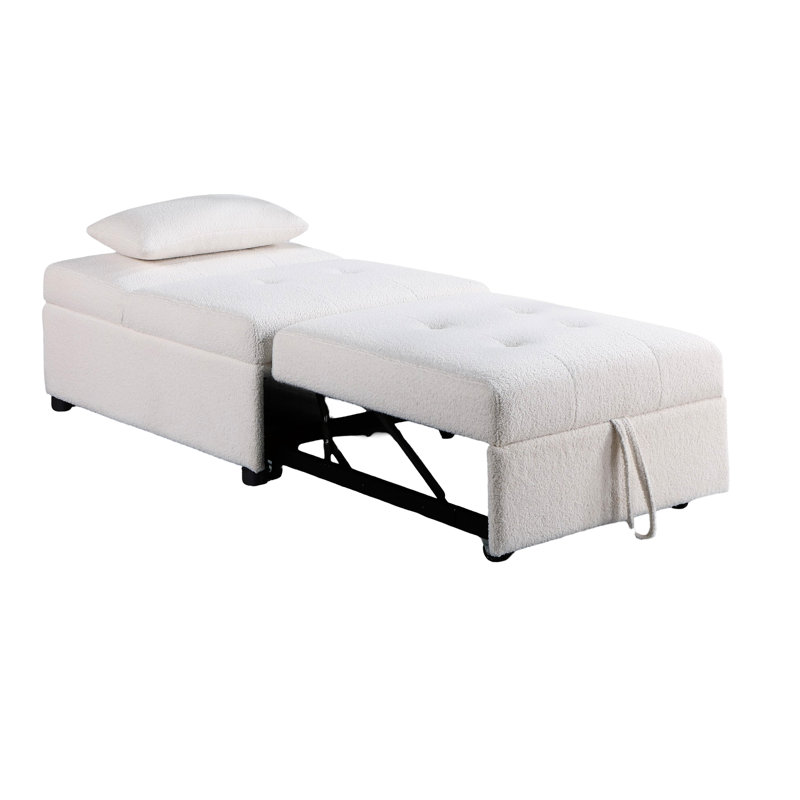 Upholstered 43.74 " Sleeper Sofa