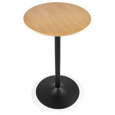 Jeneba Round Metal Base Dining Table