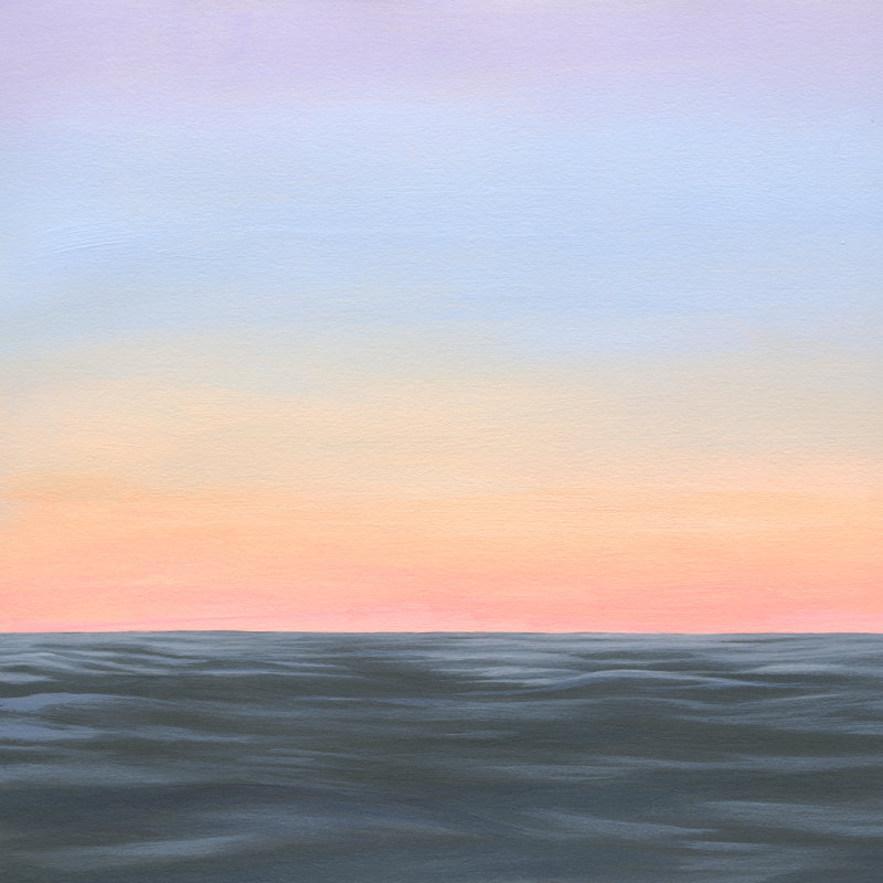 Sunrise Swim I by Grace Popp - Wrapped Canvas Print, 76 cm H x 76 cm W