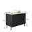 30" Freestanding Bathroom Vanity with Fluted Doors, Sintered Stone Countertop & Vessel Sink, Soft-Close Storage Cabinet-455856207-469269476