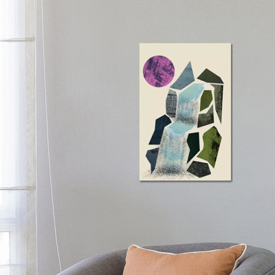 Cascade 1 Piece Wall Art on Canvas
