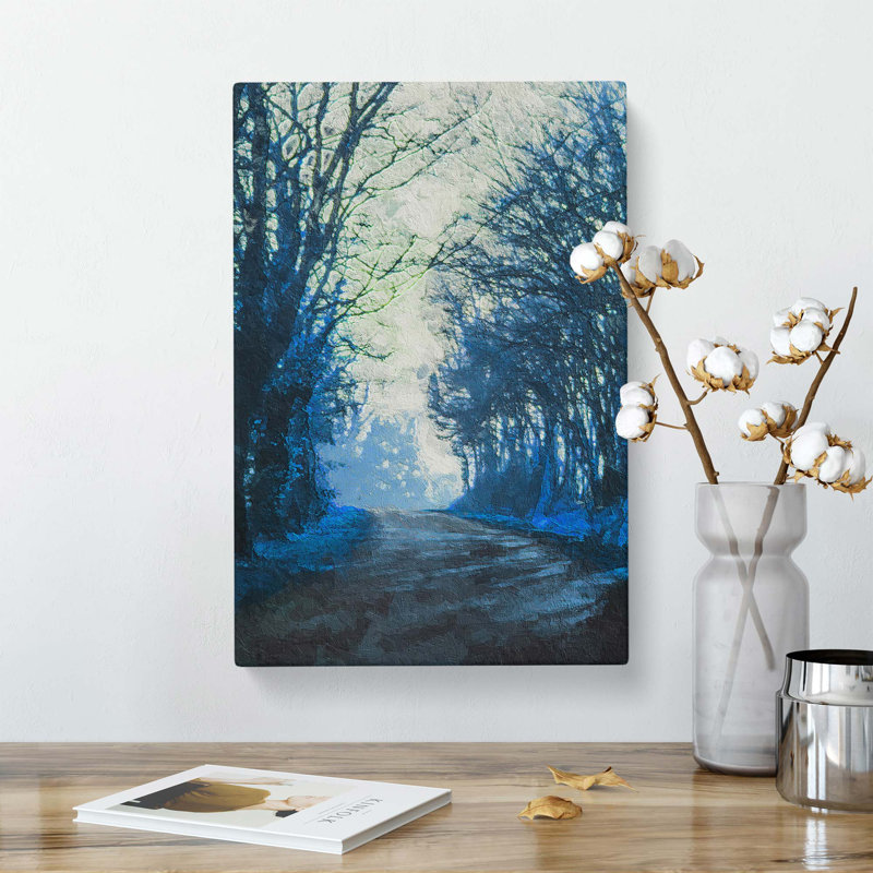 Road Through the Woods - Wrapped Canvas, 76.2 cm H x 50.8 cm W