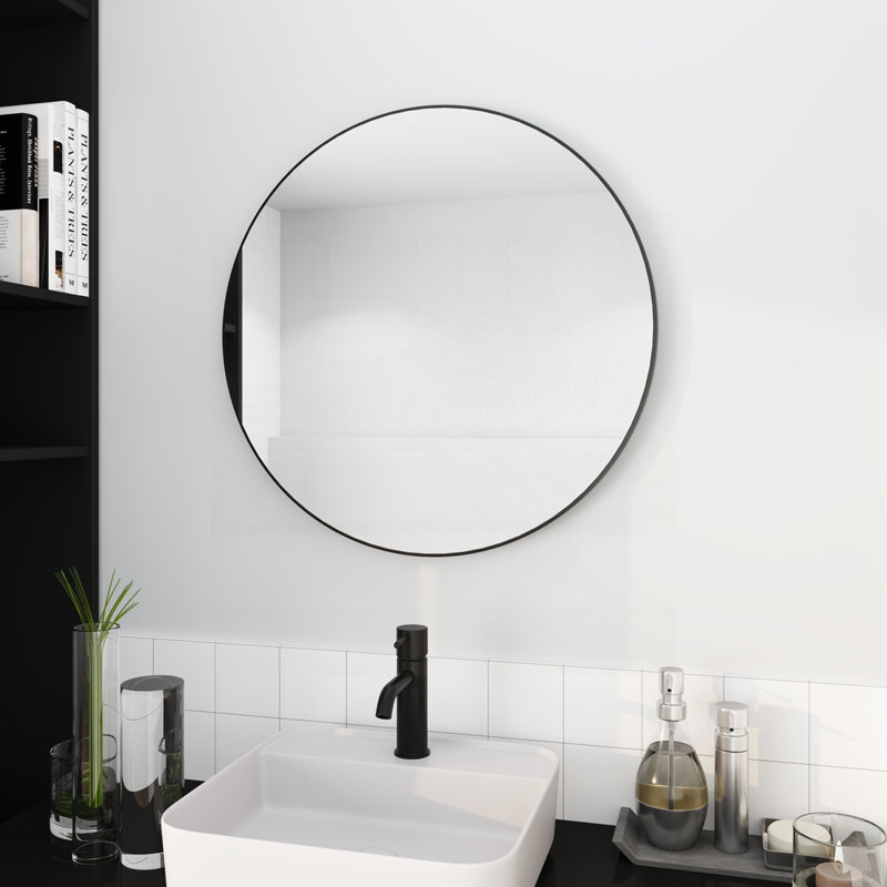 Miroir de salle de bain, 24 po x 24 po, Rond
