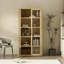 Bibliothèque 38 "en chêne naturel