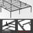 Bed Frame No Box Spring Needed, Sturdy Metal Platform Bed Frame, Basic Metal Bed Frame,10 Inch-109915383