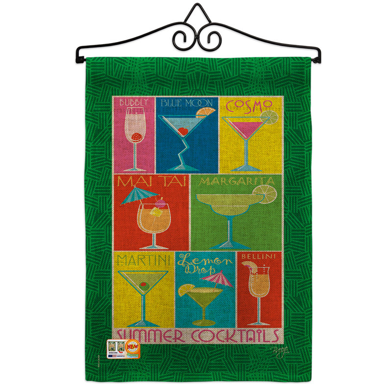Double Sided 18.5'' H x 13'' W Polyester Garden Flag