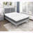 Mattresses 12” California King Green Tea Gel Memory Foam Hybrid Mattress in a Box | White | Foam+Spring-1121015634
