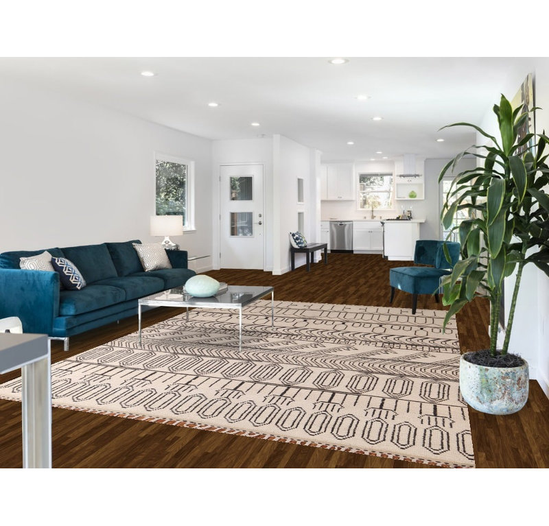 Handmade Wool Moroccan Area Rug 8x10