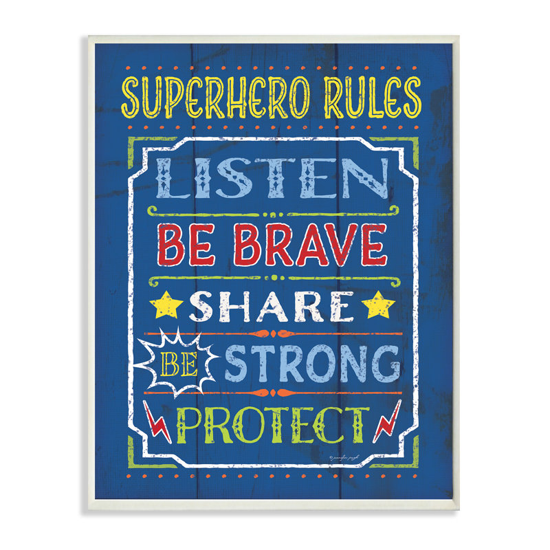 Emery Text & Numbers Framed Art