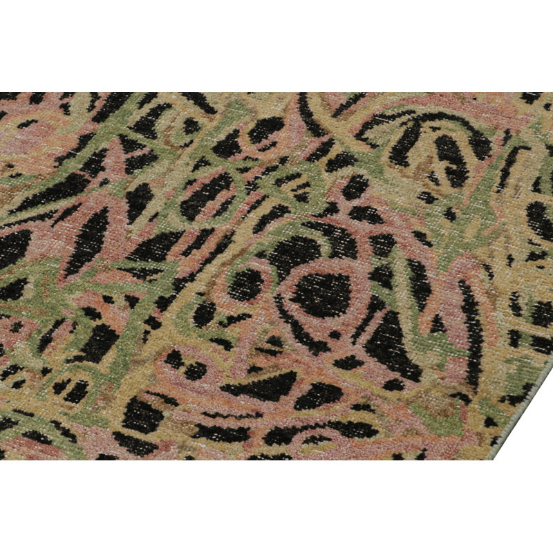 Hand Knotted Wool Area Rug