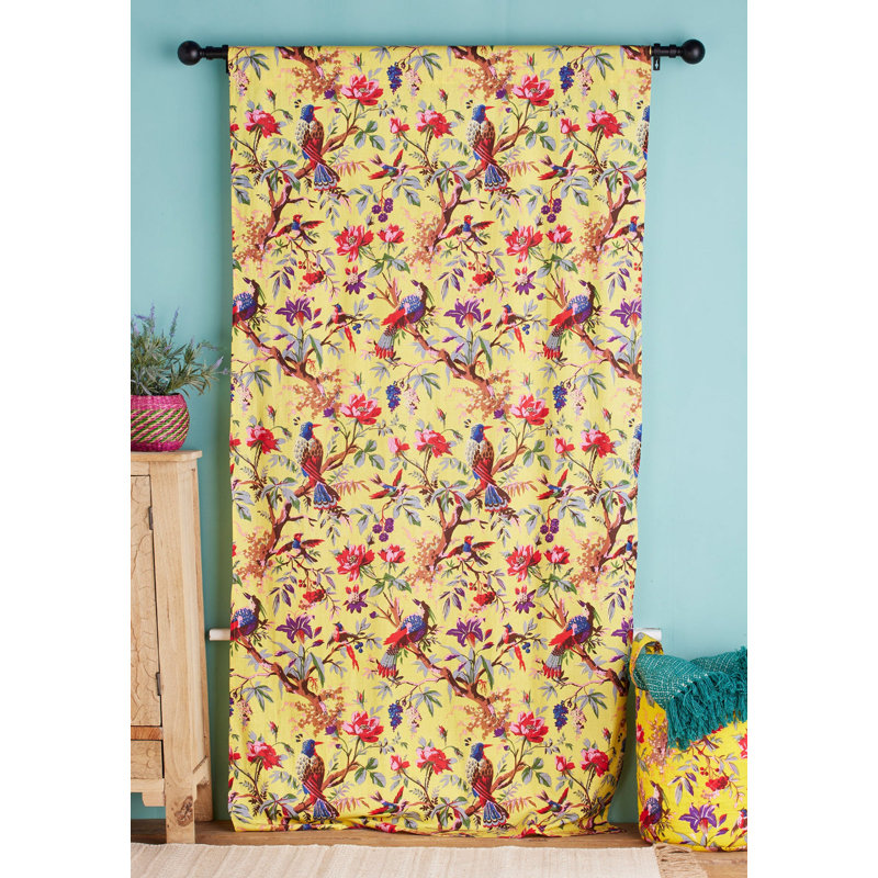 Cotton Standard Rod Pocket Curtain Panel
