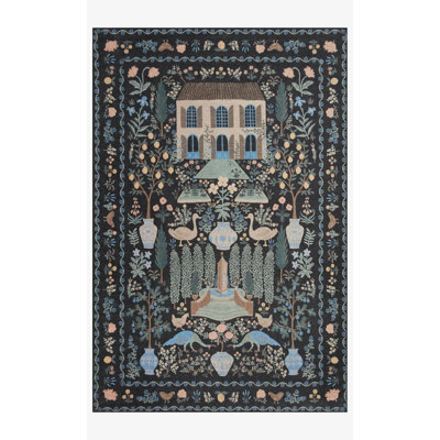 Sarosh Floral Indoor / Outdoor Rug