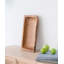 Plateau rectangulaire en bois de teck Lorelai - 16 x 8 x 2,5 po-1935159543