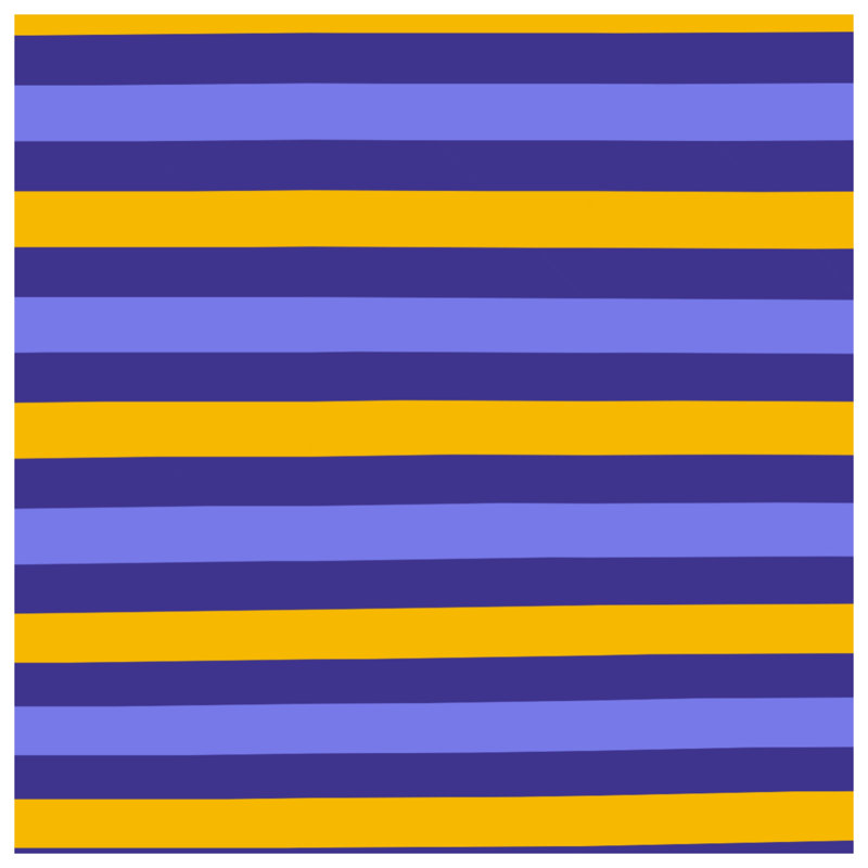 Blue Orange Stripes Blankets, 60in W x 80in H