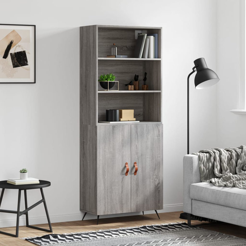 Meleya 69.5cm Sideboard, Grey Sonoma