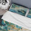 Ensemble de housse de couette Aqua Dream Rush Flow 2 - Abstract Collages-101240492