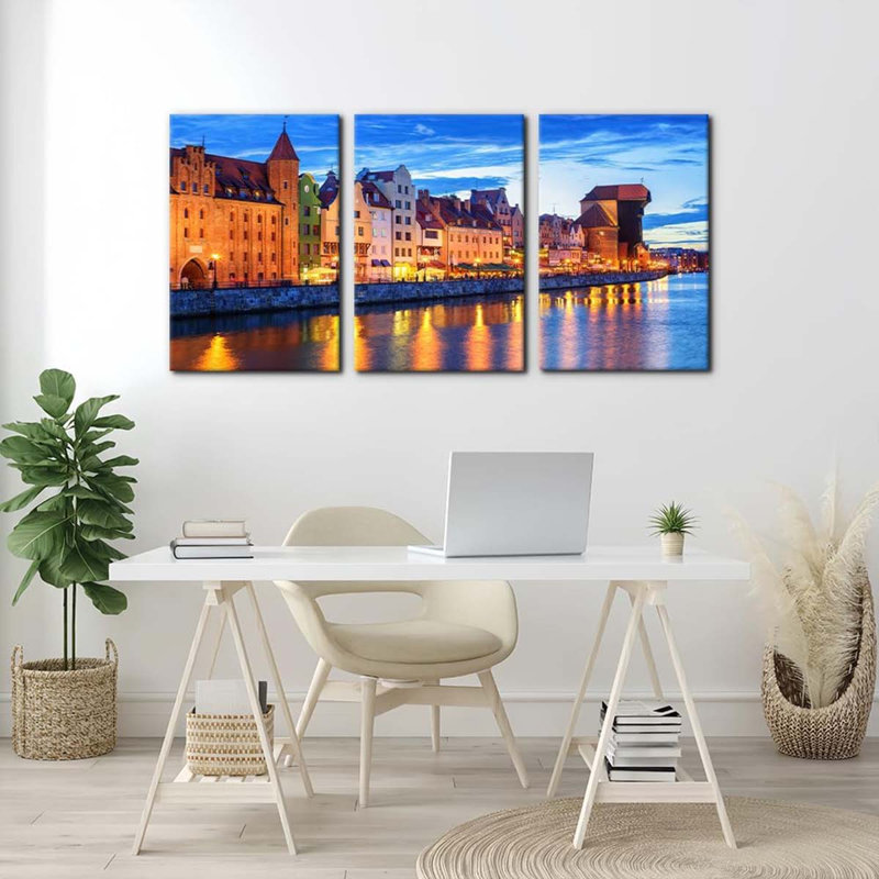 3 Piece Wrapped Canvas Print