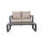 Sofa + Rectangular Coffee Table, Cushions