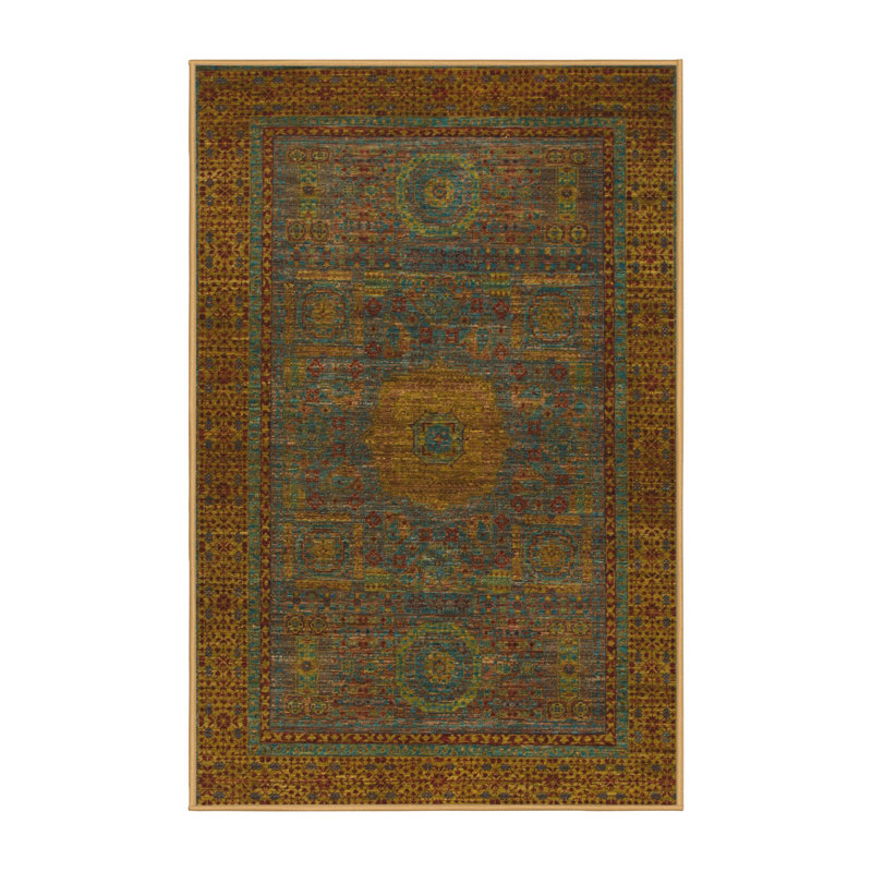 Abstract Indoor Rug, Rectangle 8' x 10'