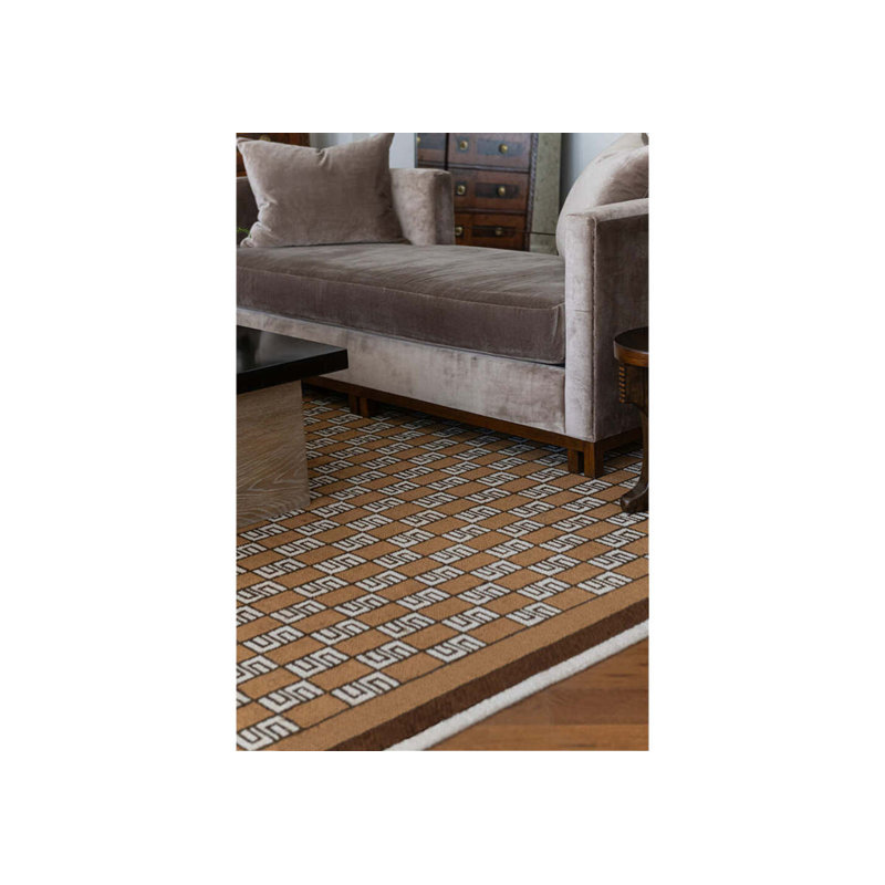 Sussex Hand Loomed Wool Area Rug, Rectangle 8' x 10'