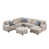 Similicuir beige est en rupture de stock