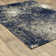 Tapis abstrait bleu / gris Sven
