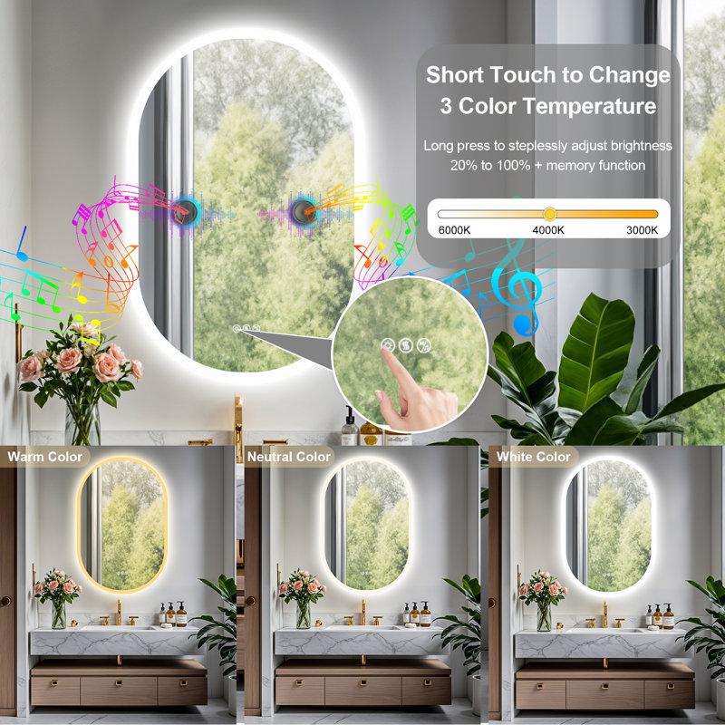 Deovion Oval Mirror