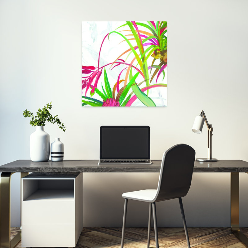 Art tropical tropical, nature tropicale II, H 18 po x l 18 po