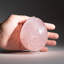 Rose Quartz Polished Egg from Madagascar (1.8 Lbs)