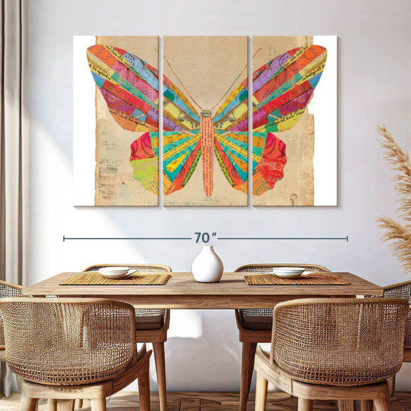 Brampt Craft Butterfly, 42" H x 65" W