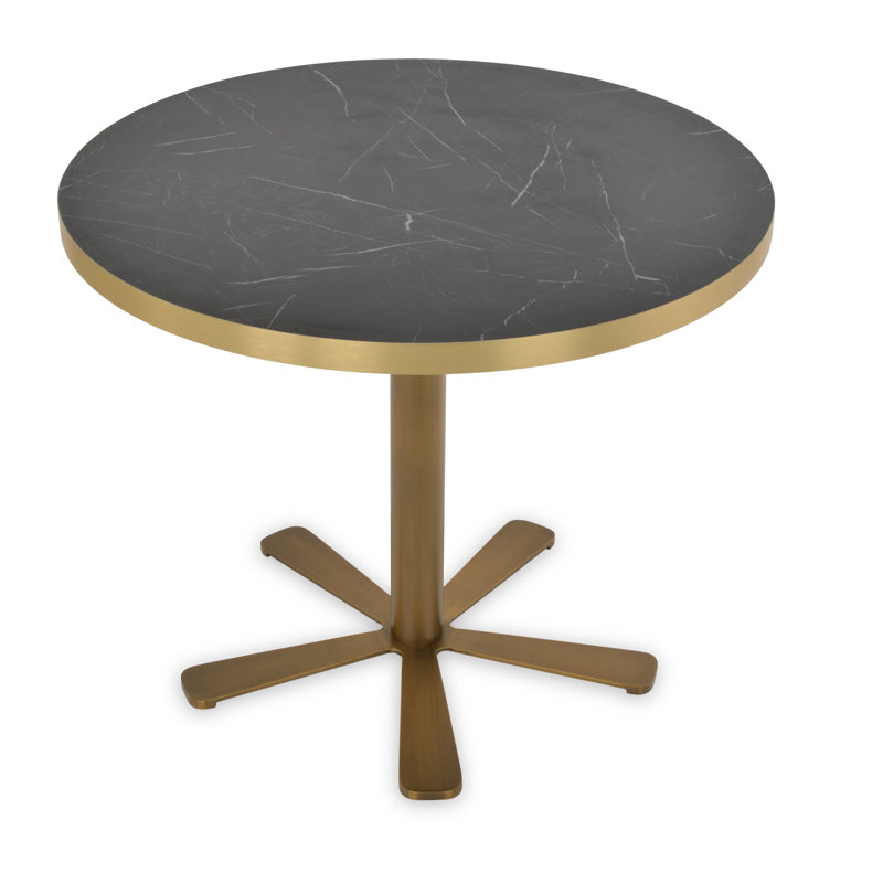 Daisy Dining HPL Laminate Round Table, 29.5" H x 27" L x 27" W
