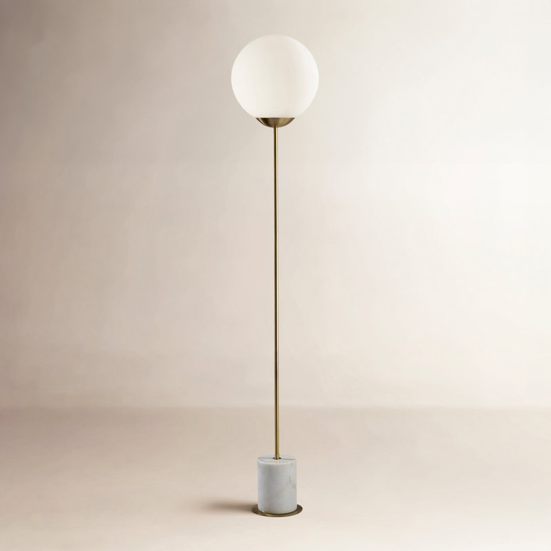 Isola 65'' Polished Traditional Floor Lamp