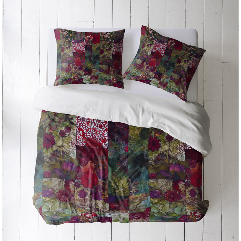 Abstract Duvet Cover, King Duvet Cover + 2 King Shams