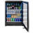 Stainless Steel Right Hinge Beverage Center