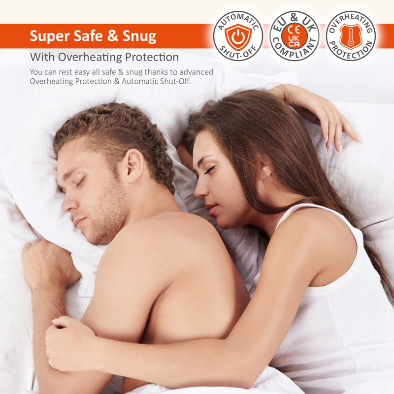 Warmer Fully Fitted Electric Heated Blanket, Double