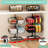 Rolling Pantry Storage cart, 4 Tier Snack Cart with Wheels, 2 Lockable Castors, Metal Wire Storage Cart