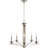 5-Light Empire Chandelier, Elegant Candle-Style Pendant Light for Traditional & Transitional Interiors